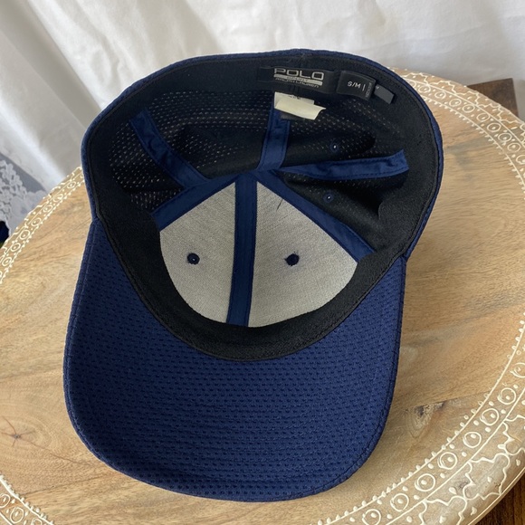 POLO Sport Ralph Lauren Blue Mesh Hat S/M - Picture 5 of 5